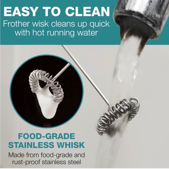 NWT. Epare Milk Frother for the perfect latte or hot chocolate! Barista! - Picture 3 of 8